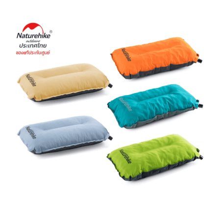 หมอนแบบพองลมอัตโนมัติ Naturehike สีเขียว_1